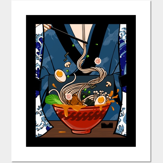 Craving Ramen Wall Art by TyneBobier